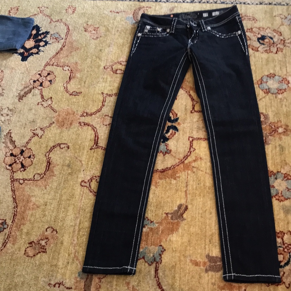 Miss Me Skinny Designer Jeans - Picture 4 of 15